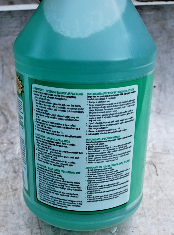 Krud Kutter Pressure Washer House & Siding Concentrate 1 gallon sealed