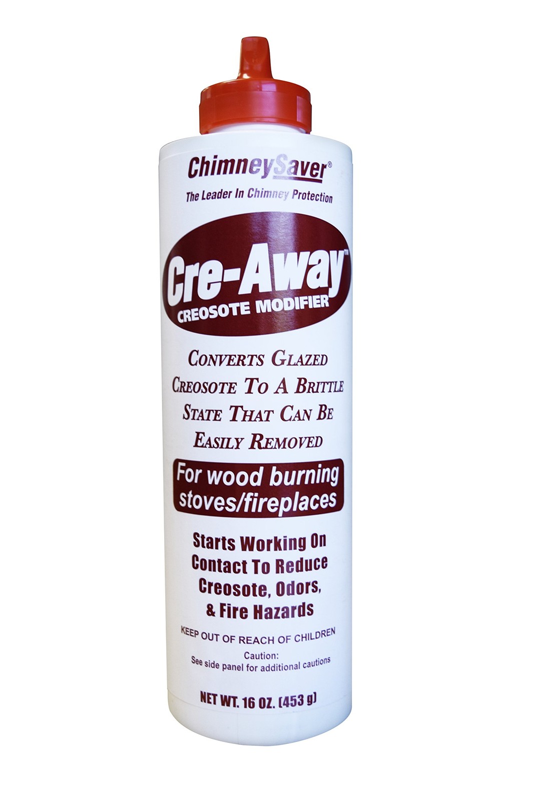 16 Oz Chimney Cleaner Bottle Removes Creosote Soot Fireplace Deodorizer