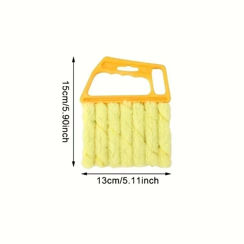 Blinds Cleaning Brush 7-Slot Duster for Window Blinds, Air Vent, Car & Home Dust