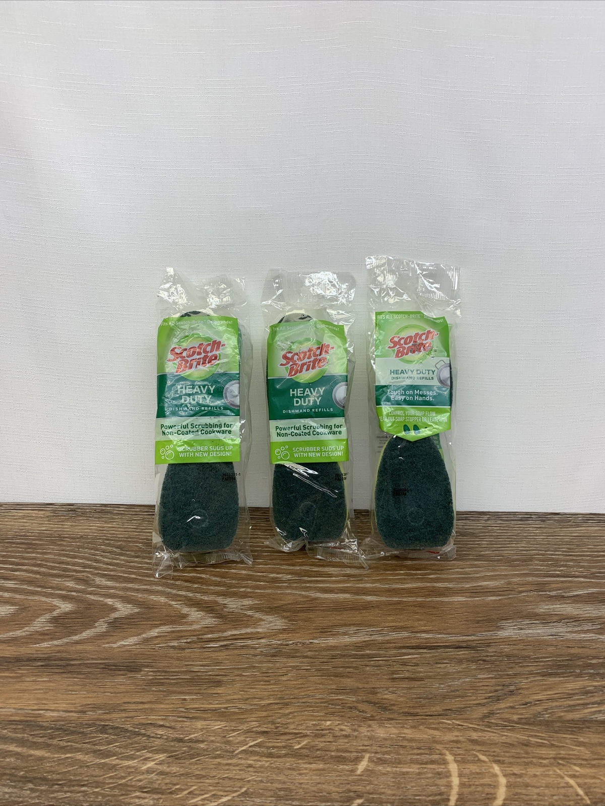 Scotch-Brite Heavy Duty Heavy Duty Dishwand Refills, 6 Indv. Total (3-2 Packs)