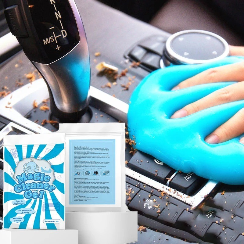 70g Cleaning Gel Car Magic Dust Remover Glue Keyboard Cleaner Multi-Use Car Gel