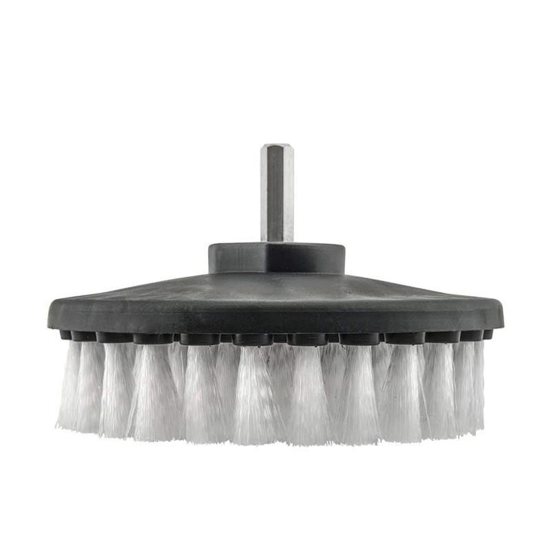 Drill Brush Soft Bristle Use w/Power Drill Upholstery Cleaning