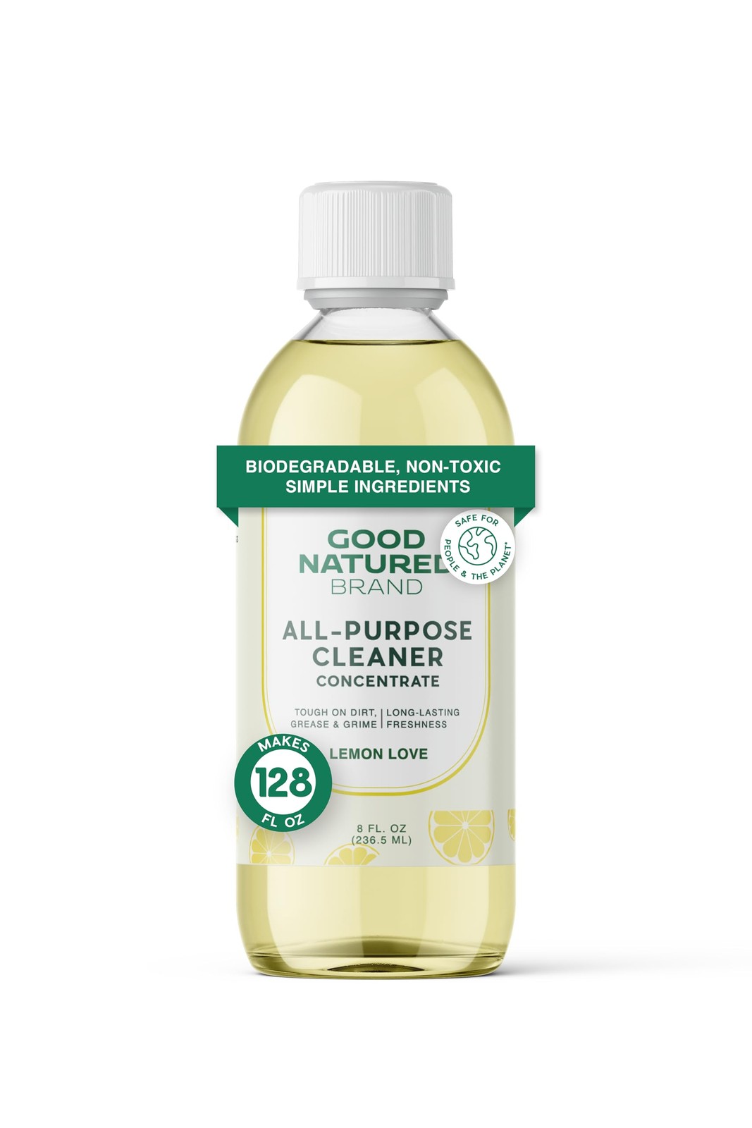 Good Natured Brand All-Purpose Cleaner Concentrate | 8oz makes 128oz 8 Fl Oz