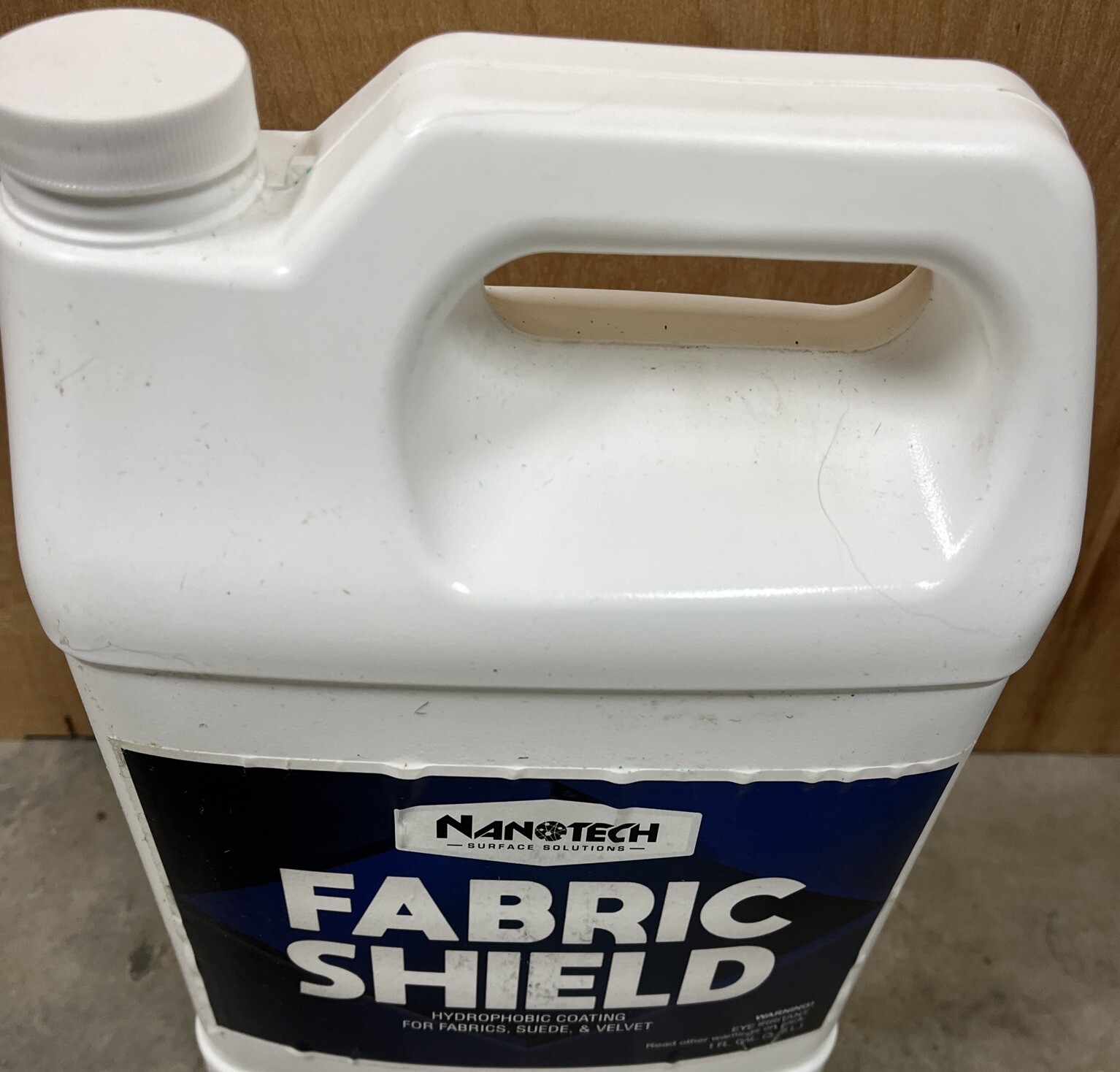 Nanotech FABRIC SHIELD Hydrophobic Coating For Fabrics, Suede Etc. 1 Gal. New