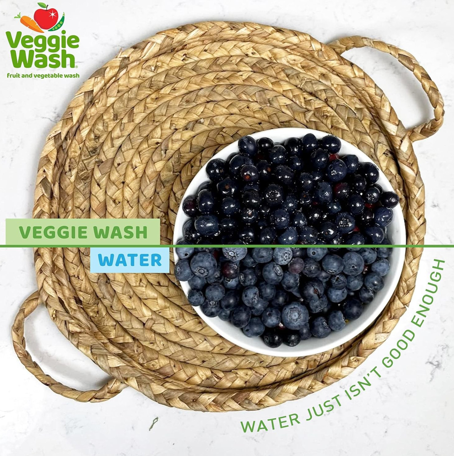 Veggie Wash Fruit & Vegetable Produce Wash Cleaner 16 fl oz Pack of 2