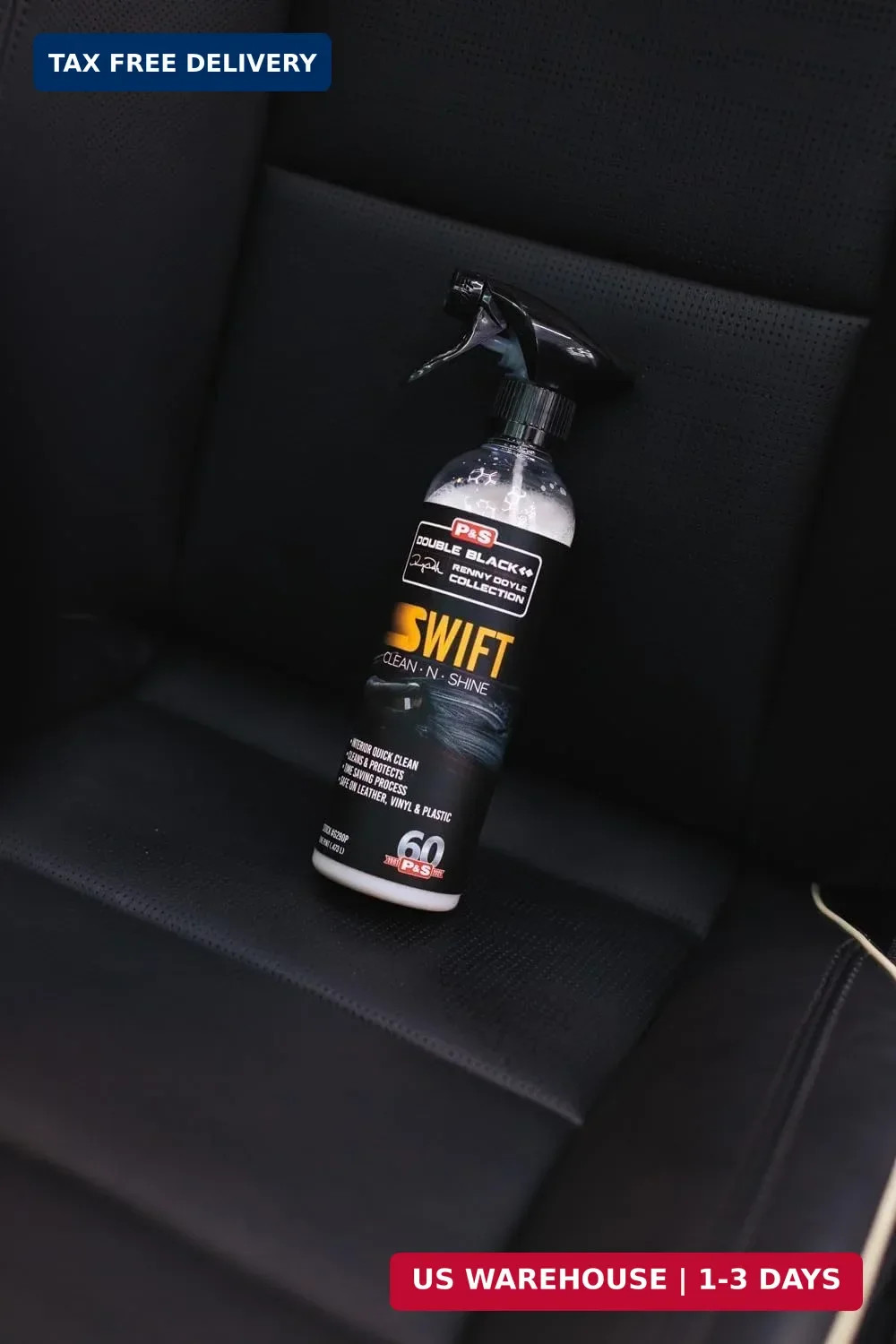 P & S PROFESSIONAL DETAIL PRODUCTS Swift Clean & Shine – Interior Cleaner & Prot