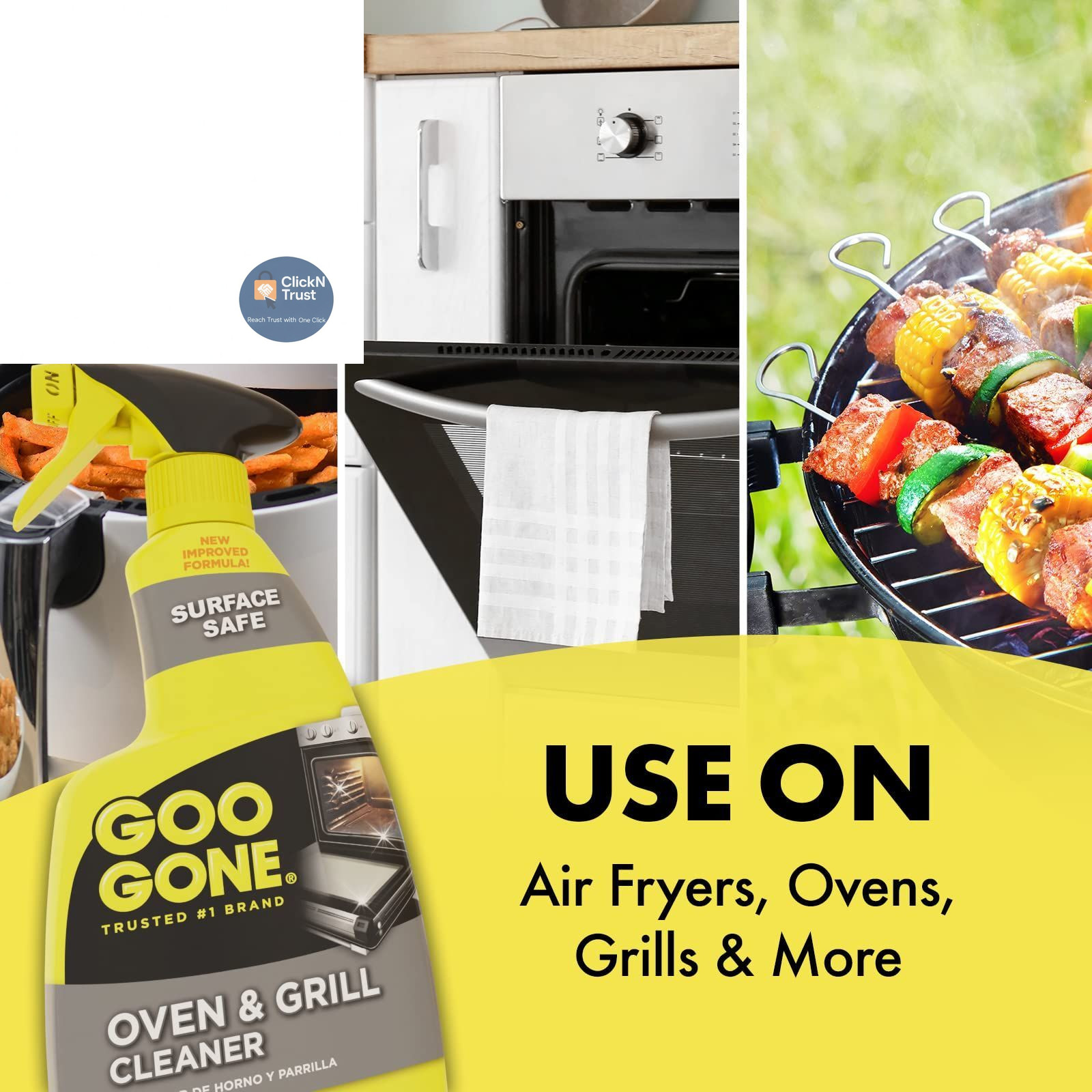 Goo Gone Oven and Grill Cleaner – 28 Ounce – Removes 28 Fl Oz (Pack of 1)