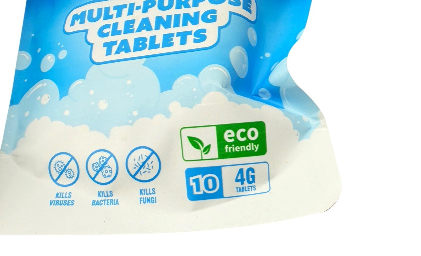 Lot of 2- Splash Spray Multi-purpose Cleaning Tablets, 10 Tablets Each, NEW