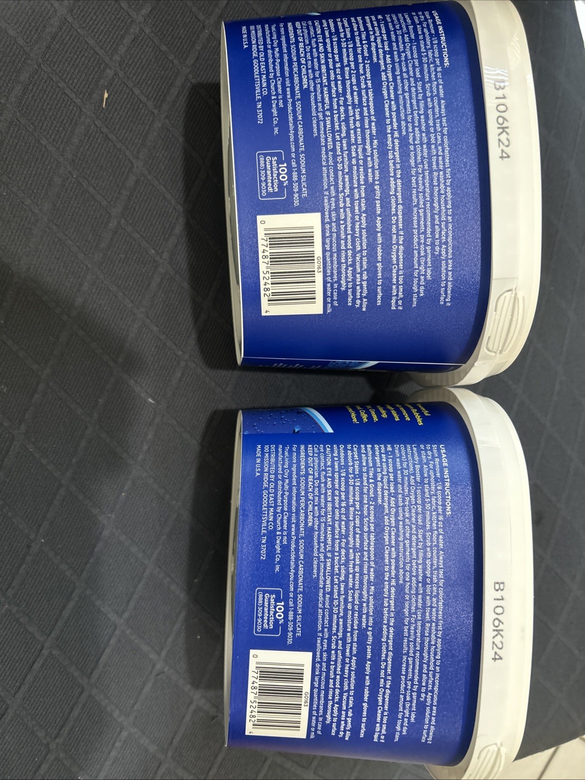 2 Pack True Living Oxy Multipurpose Cleaner 3 Lb Total 6 Lbs