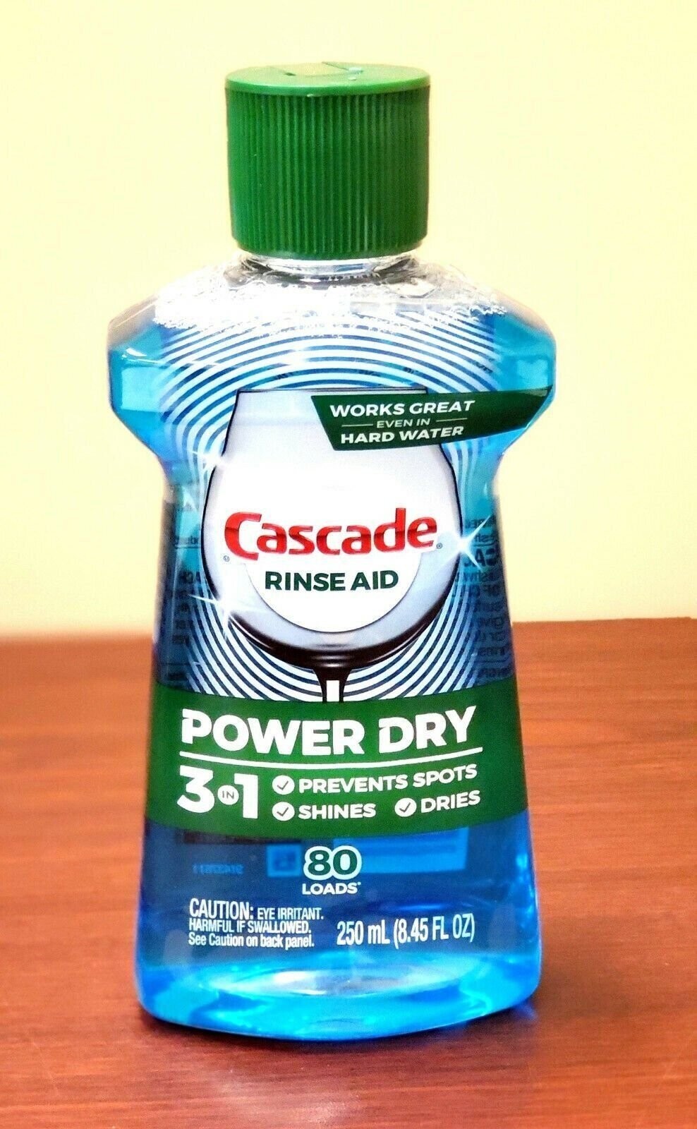 Cascade Power Dry Dishwasher Rinse Aid, 16 Fluid Ounces