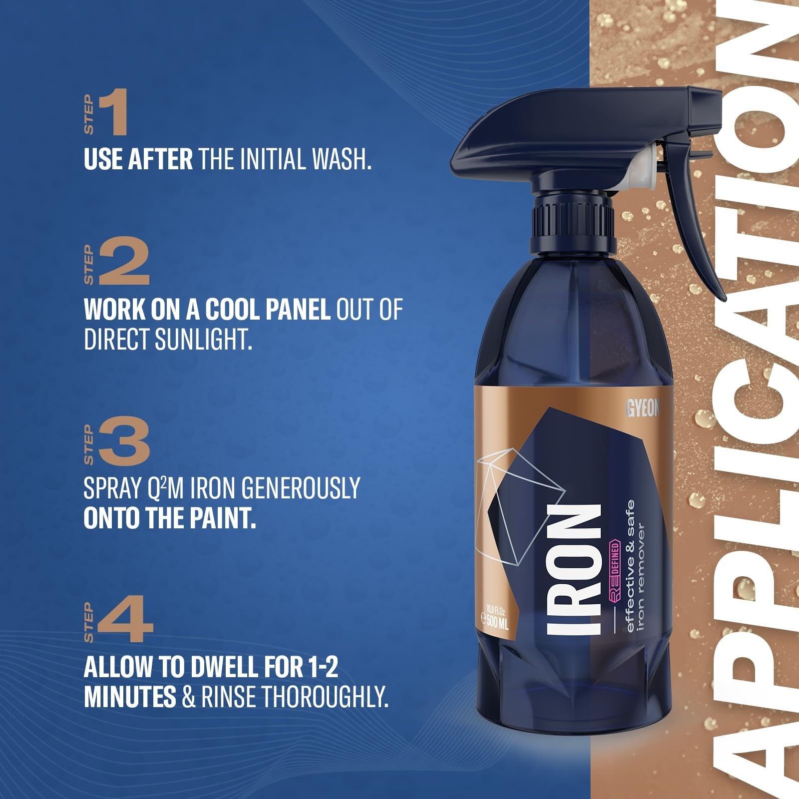 Paint Cleaner & Fallout Remover – pH Neutral Iron Remover, Color-Changing Formul