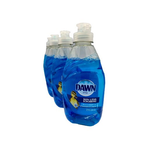 Dawn Original Scent Dishwashing Liquid Dish Soap 7.5 Oz OLD SCENT Lot of 4