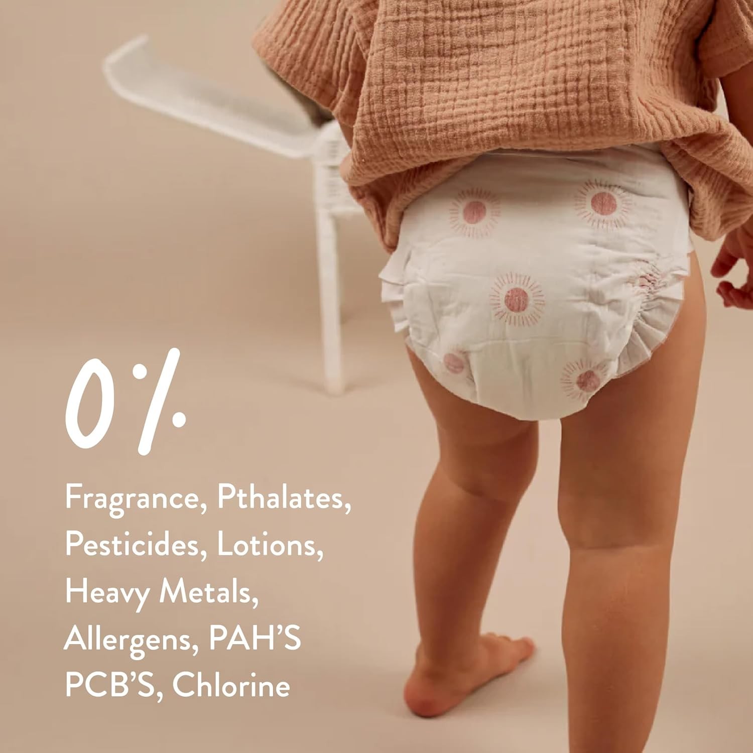 Joonya Baby Diapers, Size 4 L (15-31 lb) – 6 Bags of 25 (150) – Non Toxic, Eco