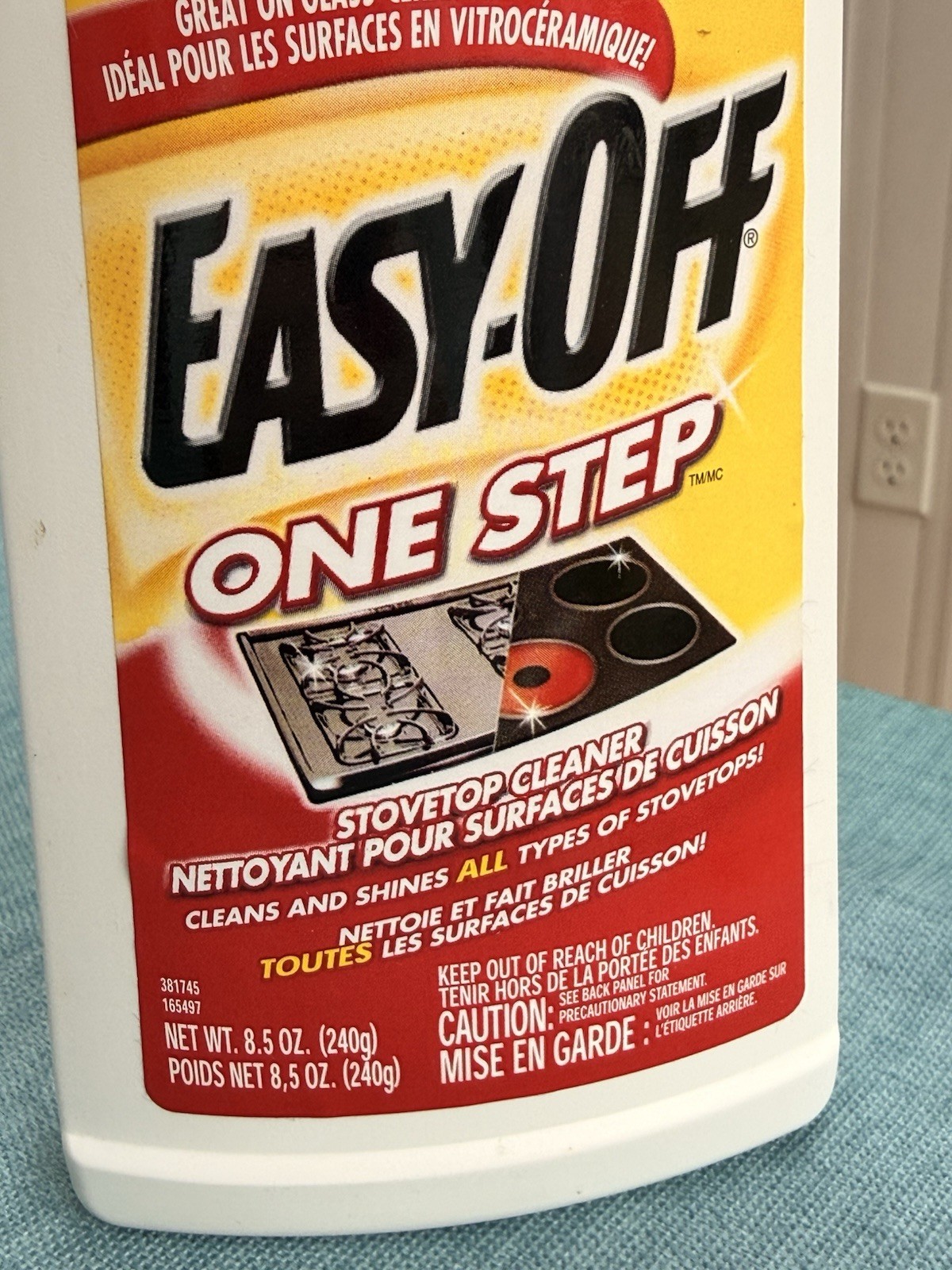 Easy-Off Cooktop Stove Cleaner 8.5 oz glass ceramic stoves ranges 2003 95% Full