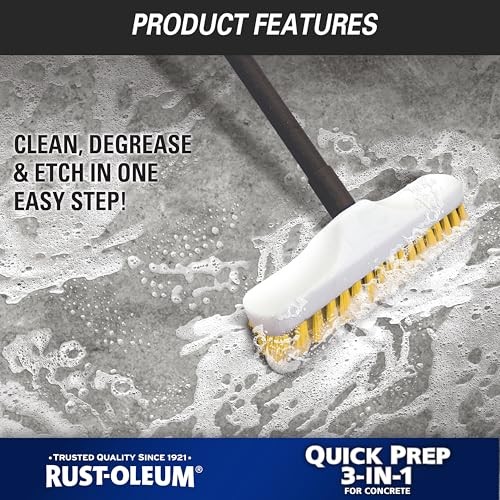 Quick Prep 3-in-1 Cleaner Degreaser and Etch, Gallon 128 Fl Oz (Pack of 1)