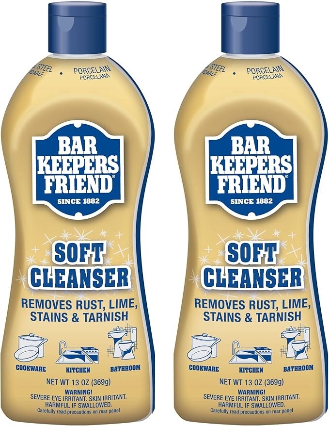 Bar Keepers Friend Soft Cleaner Premixed Formula, Citrus, 13 Ounce (Pack of 2)