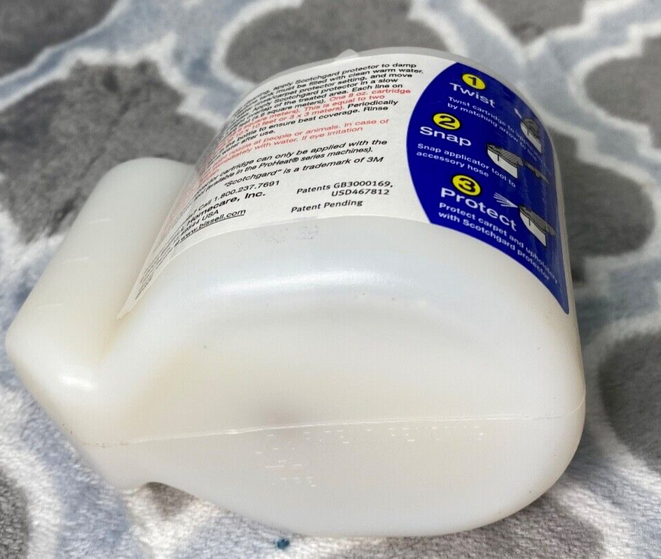 Bissell Scotchgard Carpet Fabric Protector 3M 8 Fl Oz Protects 200 sq ft New