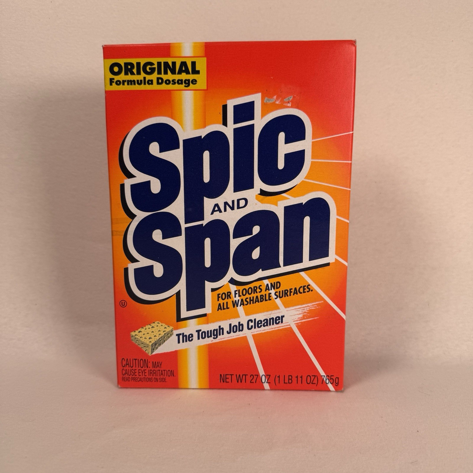 Spic and Span Extra Strength Powder Original Formula Tough Job Cleaner, 27oz
