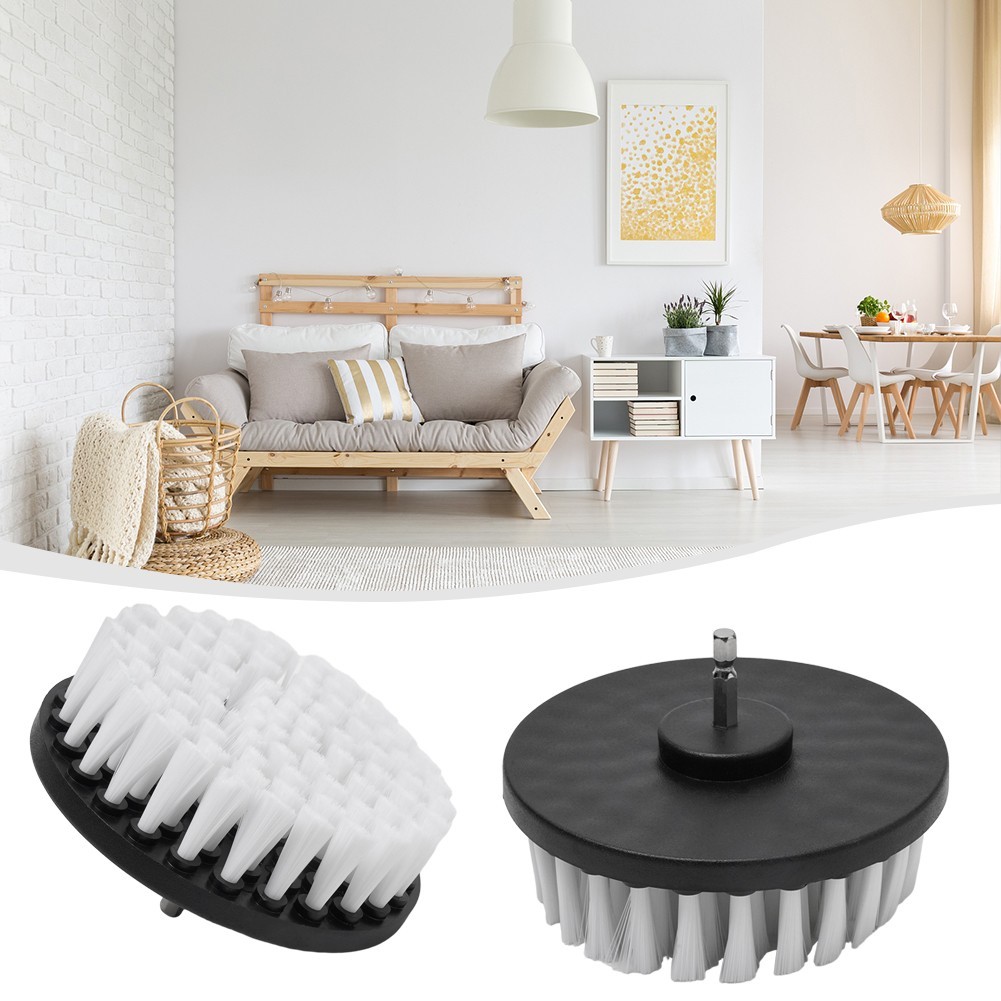 Cleaning Electric Drill Brush Carpet Leather Tiles Sinks Polisher Grinding