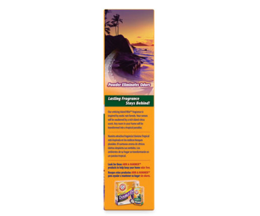 Arm & Hammer Fresh Scentsations Carpet Odor Eliminator, Island Mist, 30 oz, 6/CT