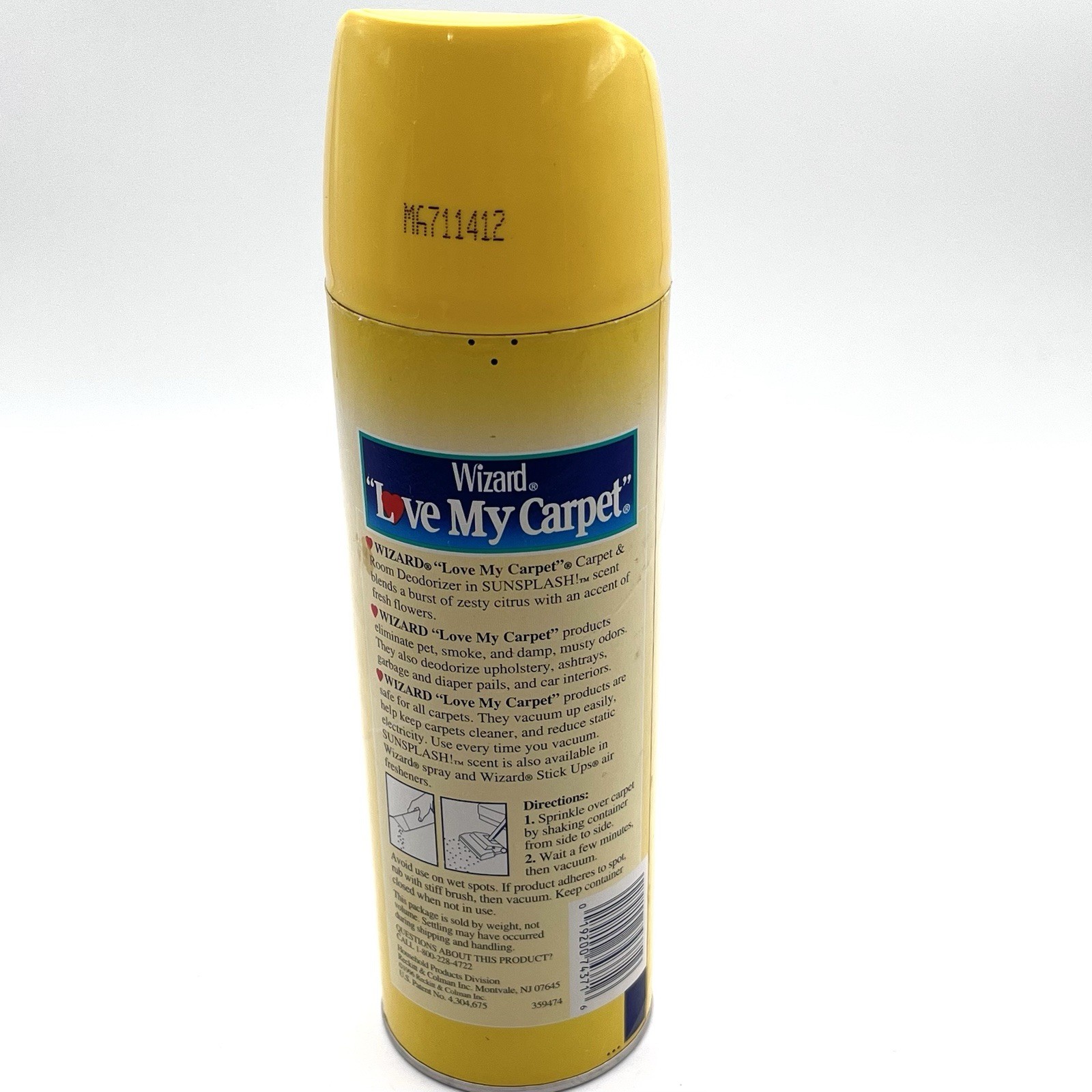Vintage 1996 Love My Carpet Sunsplash Wizard Vacuum Powder Movie Prop 95% Full