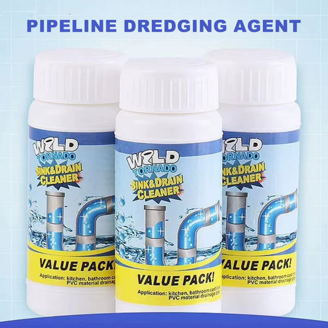 1~5x Wild Tornado Powerful Sink Drain Cleaner High Efficiency Clogging Cleaner