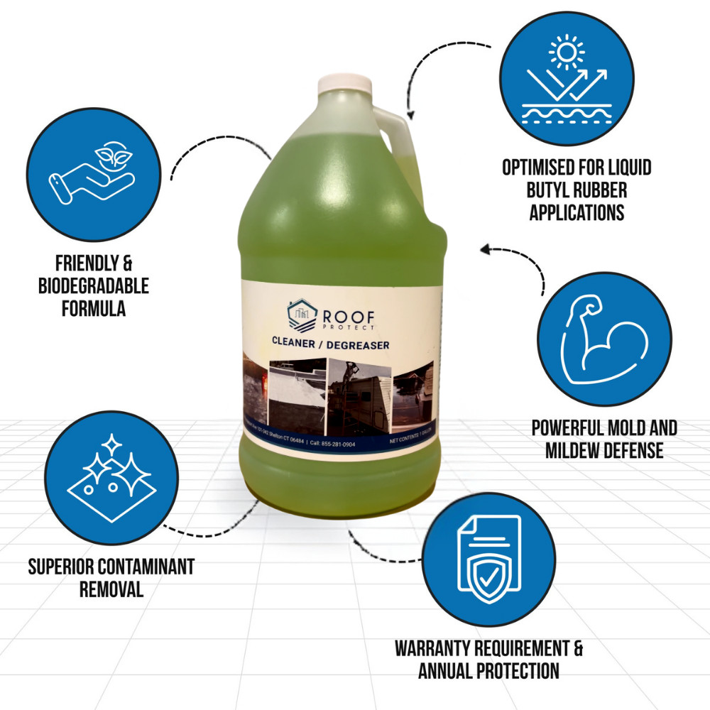 Roof Cleaner/Protector | 1-Gal Biodegradable Formula