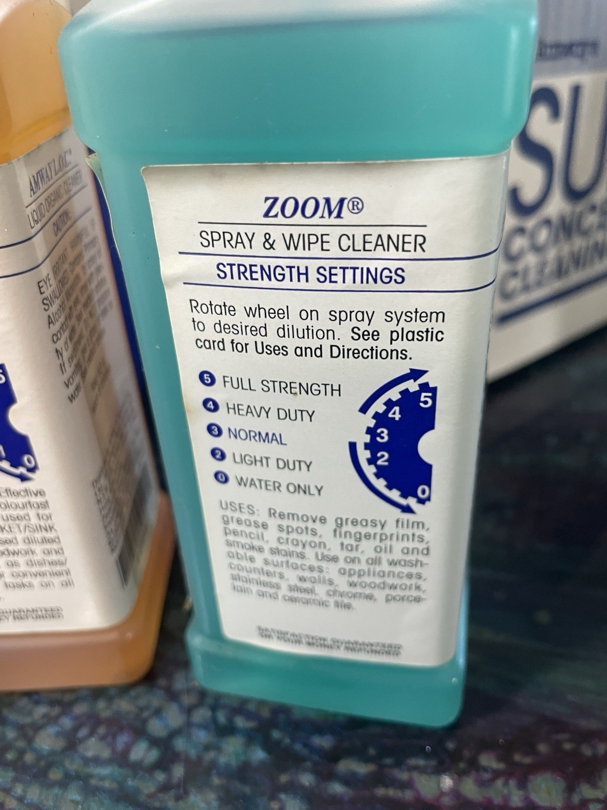 Amway Super Concentrated Cleaning System Caddy Carry Tray ZOOM