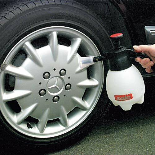 Solo 418 One-Hand Pressure Sprayer, 1-Liter, Ergonomic Grip for Gardening, Ferti