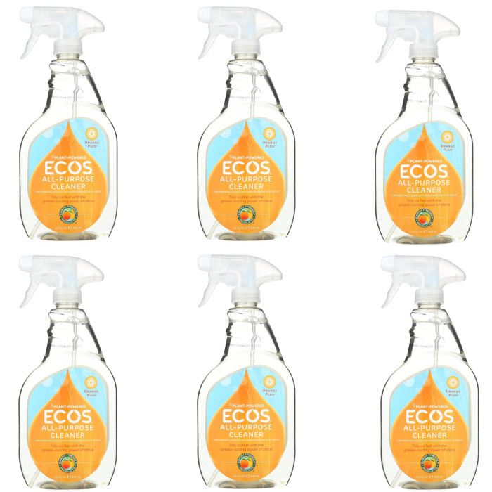 ECOS All-Purpose Cleaner Orange Plus 22 fl.oz Each (Pack of 6)