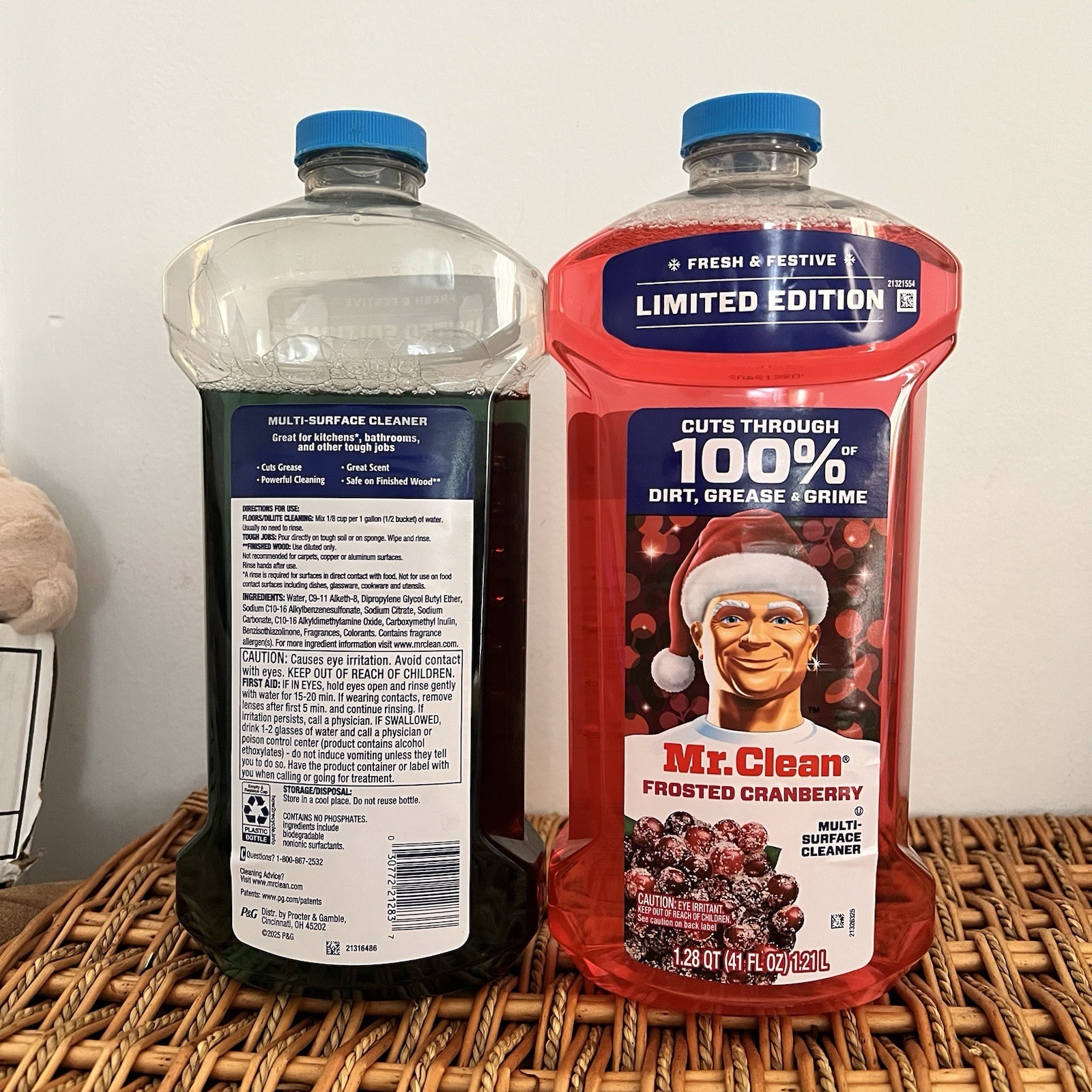 Limited Edition Mr. Clean All Purpose Cleaner, Cleaning Liquid Fresh Pine 41oz