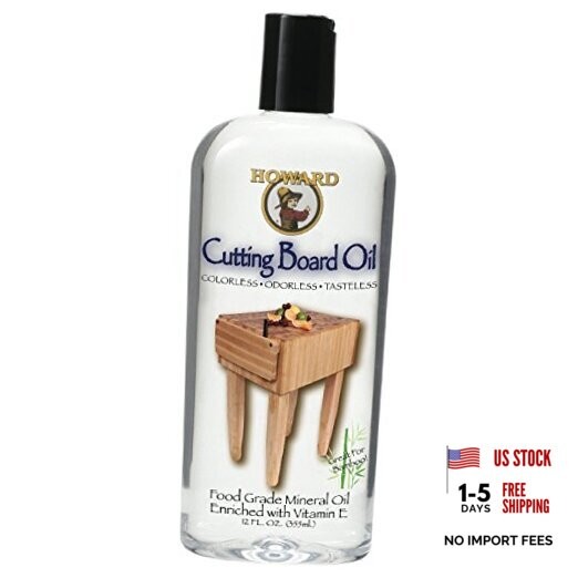 Products Food Grade Mineral Oil for Wood Cutting Board – 12 oz, Pack of 1