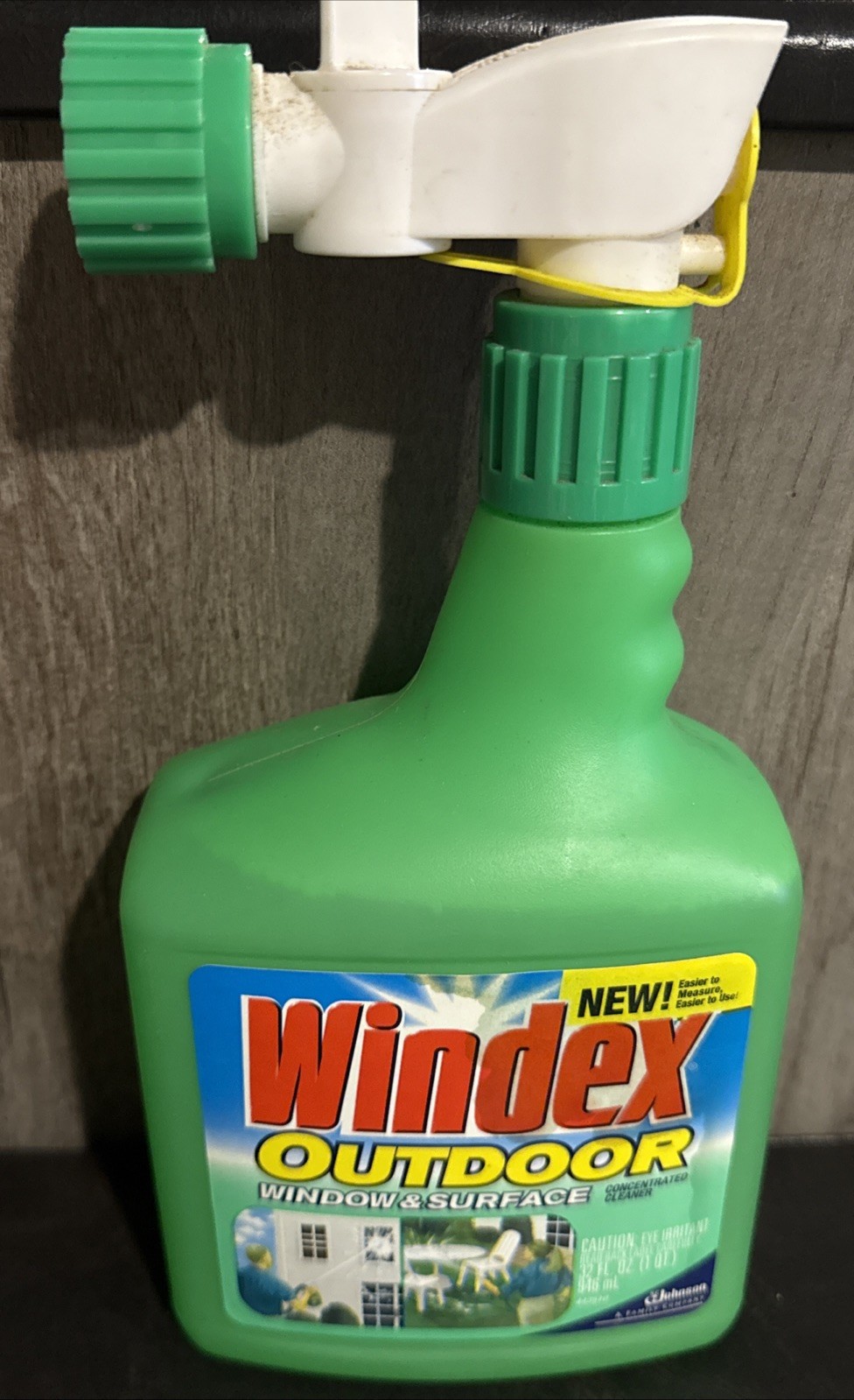 Windex Outdoor Window Glass Cleaner Concentrate 32oz Discontinued NOS 2001