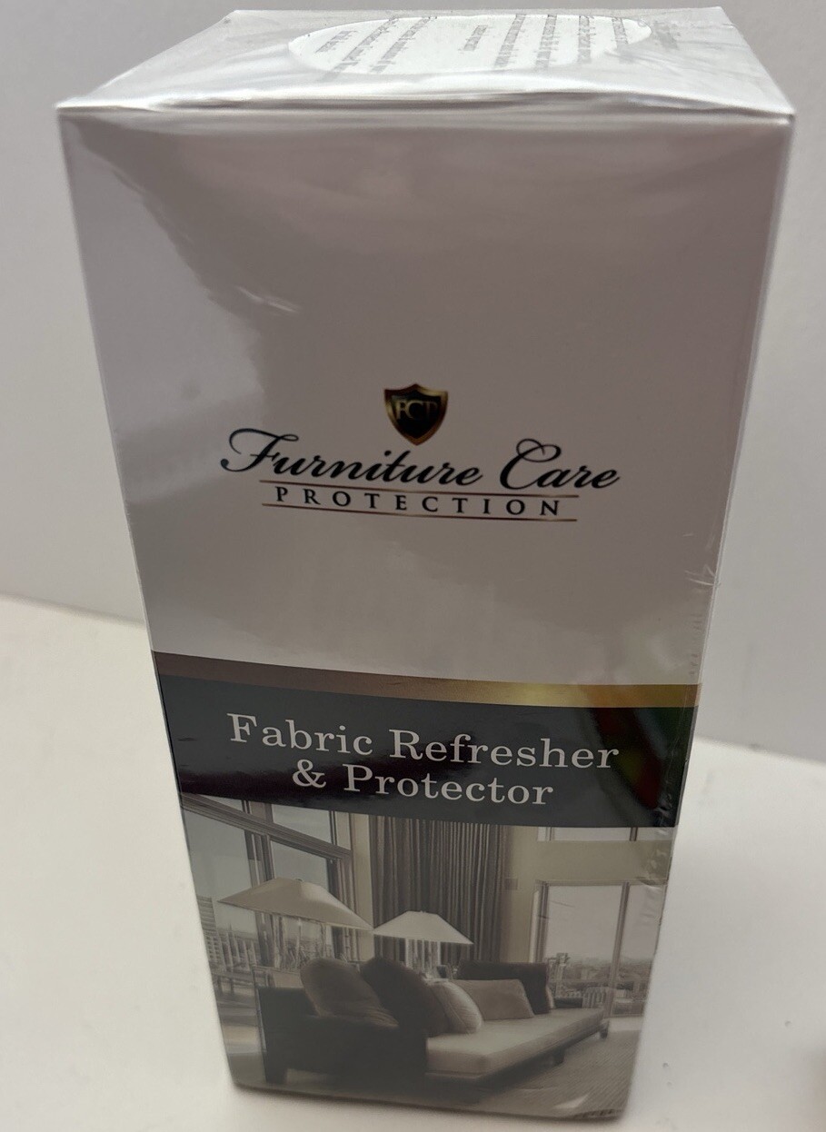 FURNITURE CARE PROTECTION Fabric/Refresher/Wood Polish/Leather Set SEALED