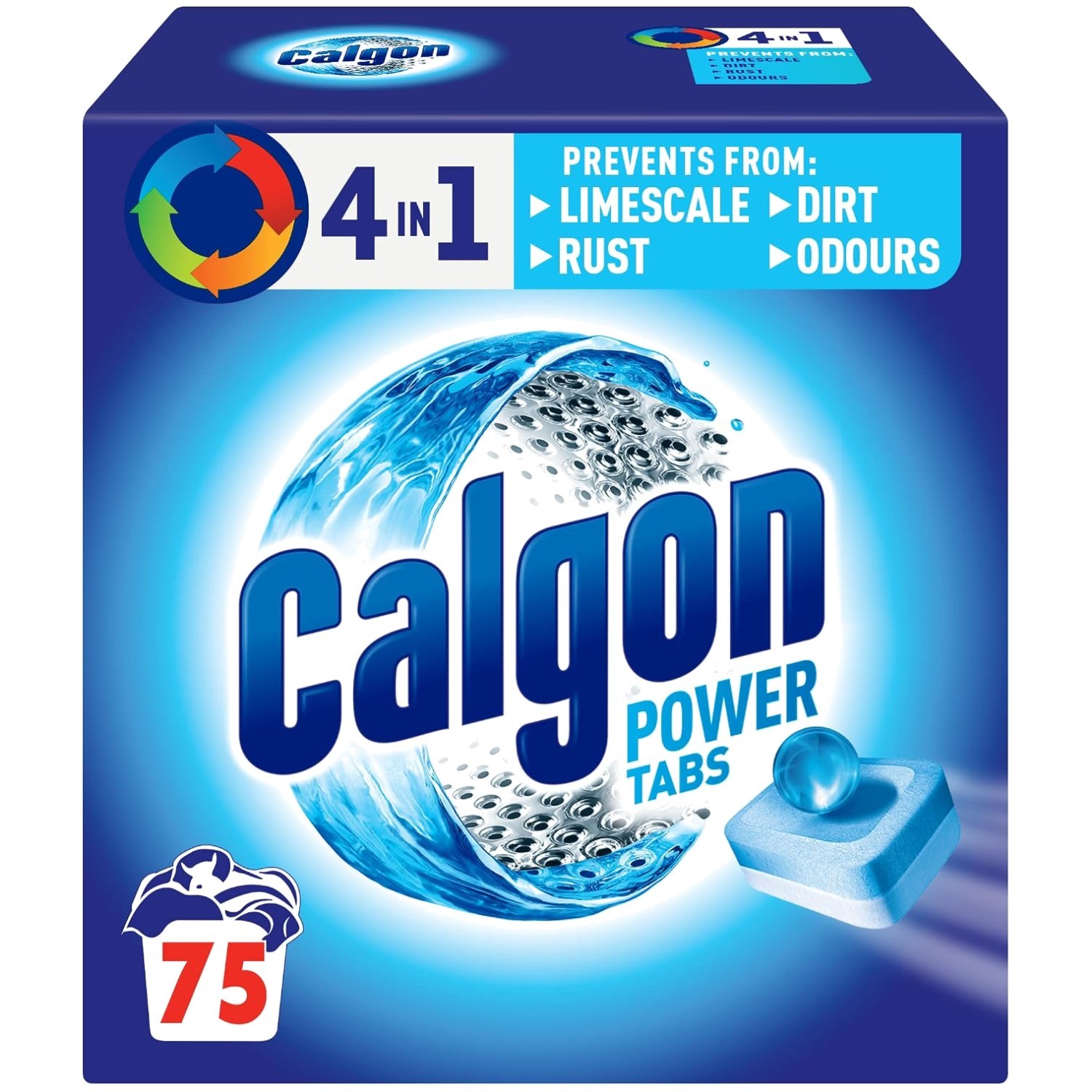 Water Softener Tablets for Washing Machines, 75 Ct