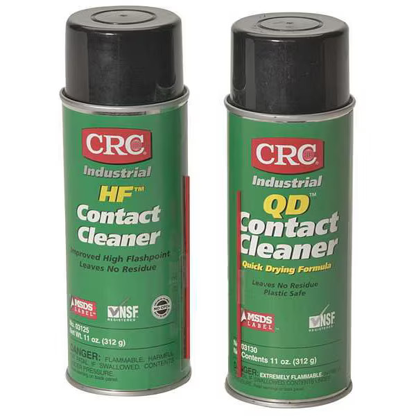 Crc Contact Cleaner, Aerosol Spray Can, 11 oz, Liquid 03125 Crc 03125 11 oz.