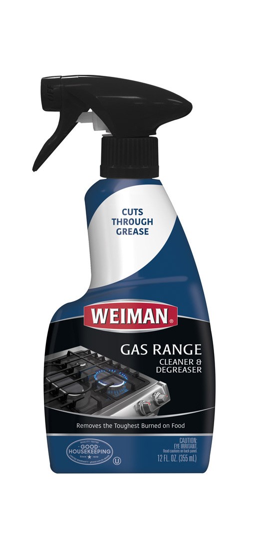 WEIMAN PRODUCTS LLC 79 Gas Range Cleaner, 12 oz, Liquid, Citrus, Clear