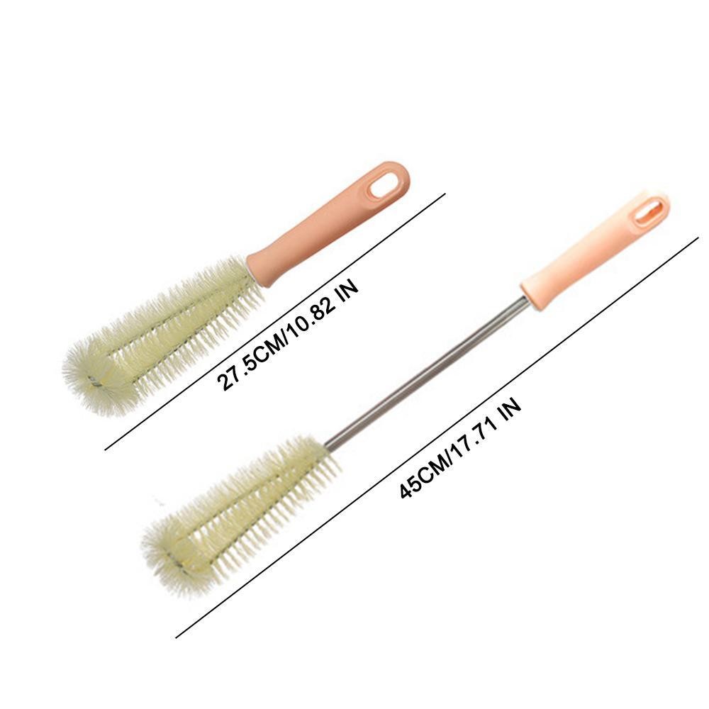 Long Handle Flexible Bottle Cleaning Brush Kitchen Teapot Cleaner Tool
