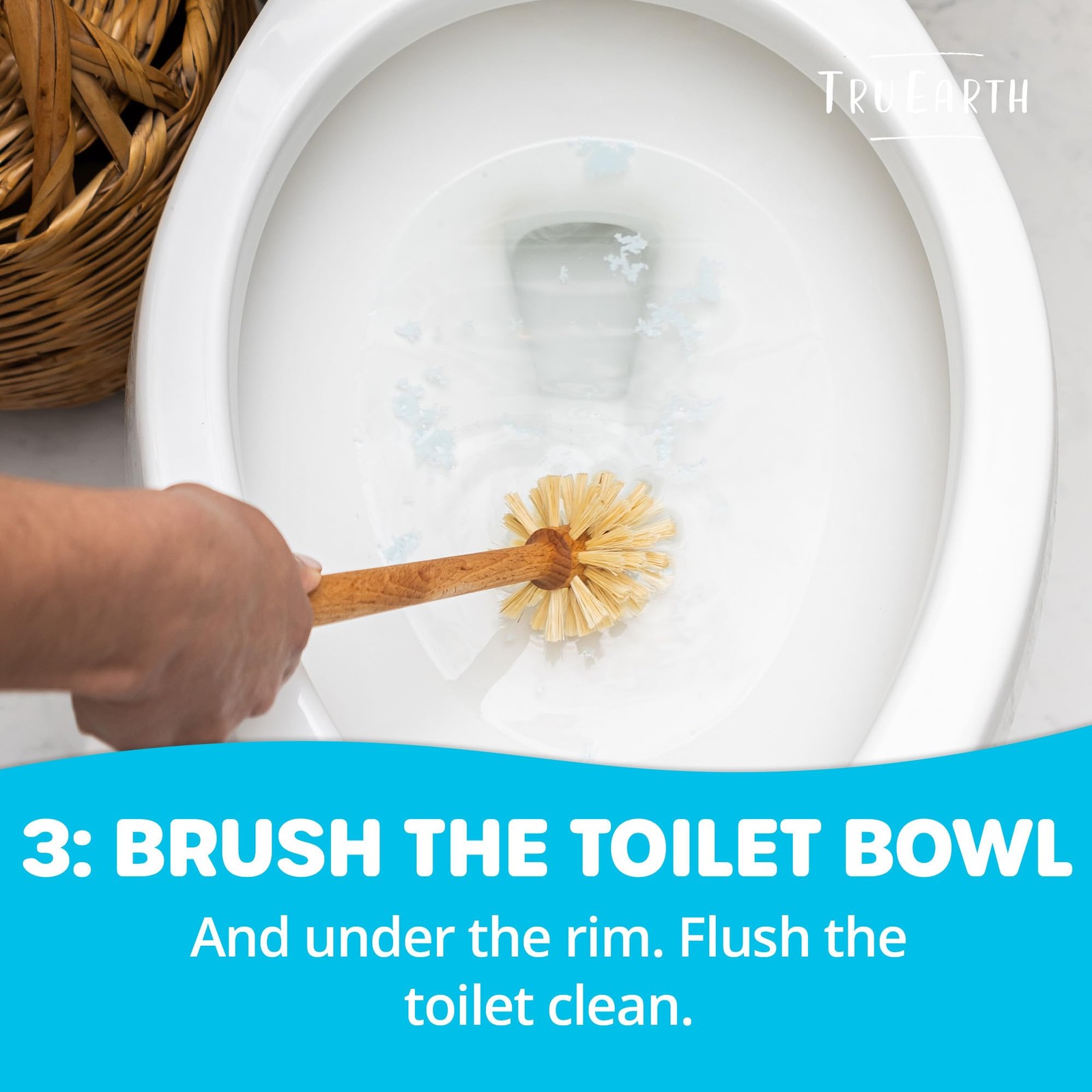 Toilet Bowl Cleaner Eco-Strips | Plastic Jug-Free, Septic-Safe for Cleaning | Ea