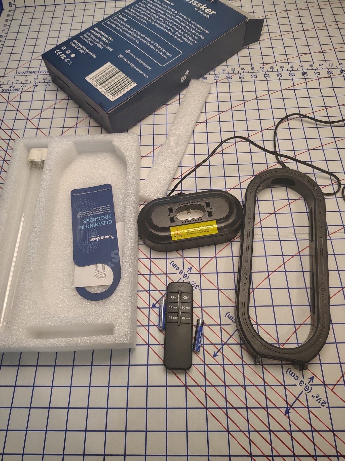 HaloUV Swissker by Swissklip HaloClean UV Original, Home Disinfection Device New