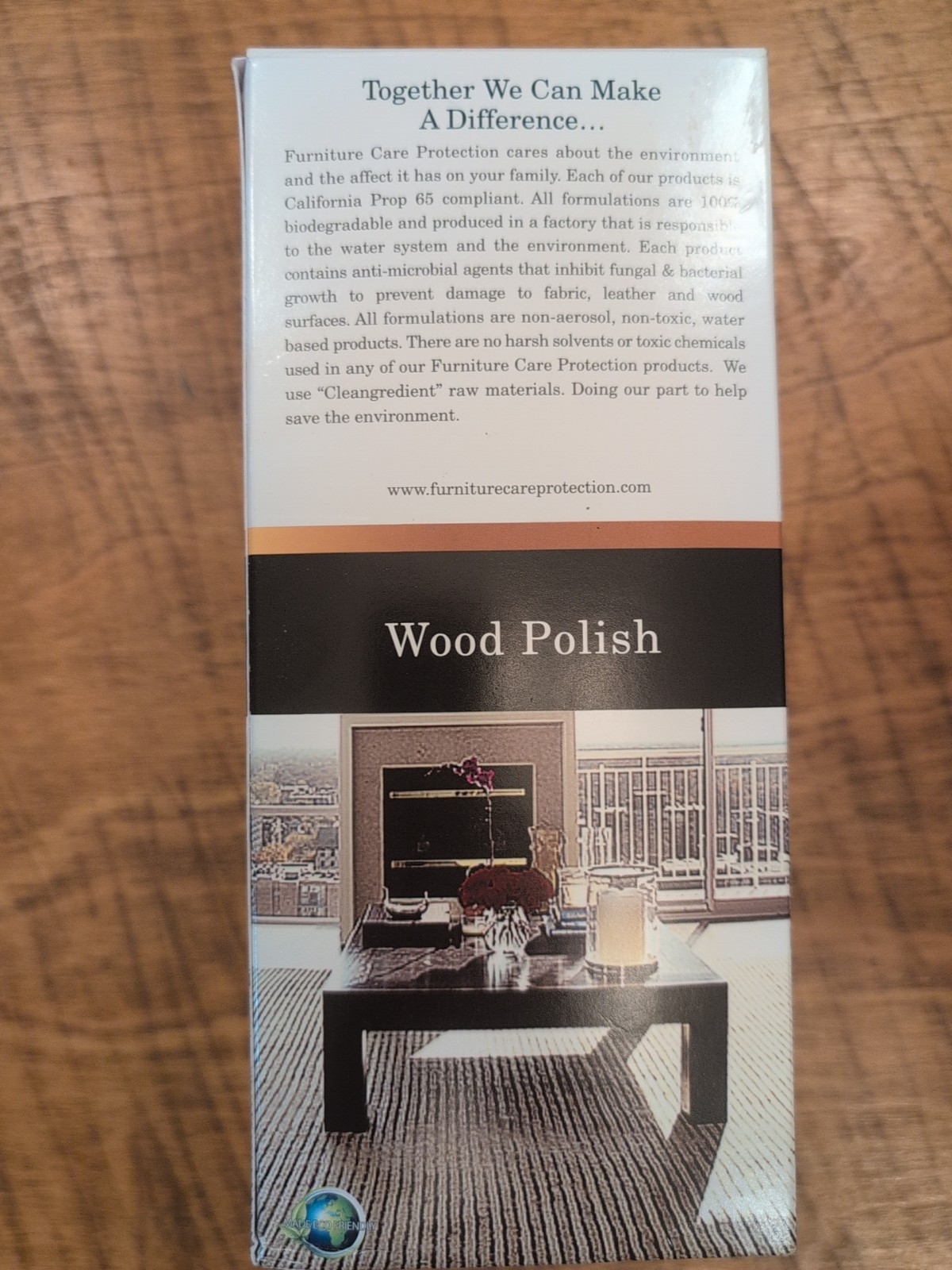 Furniture Care Protection: Fabric Refresher Wood Polish Leather Cleaner 4/8oz Bo