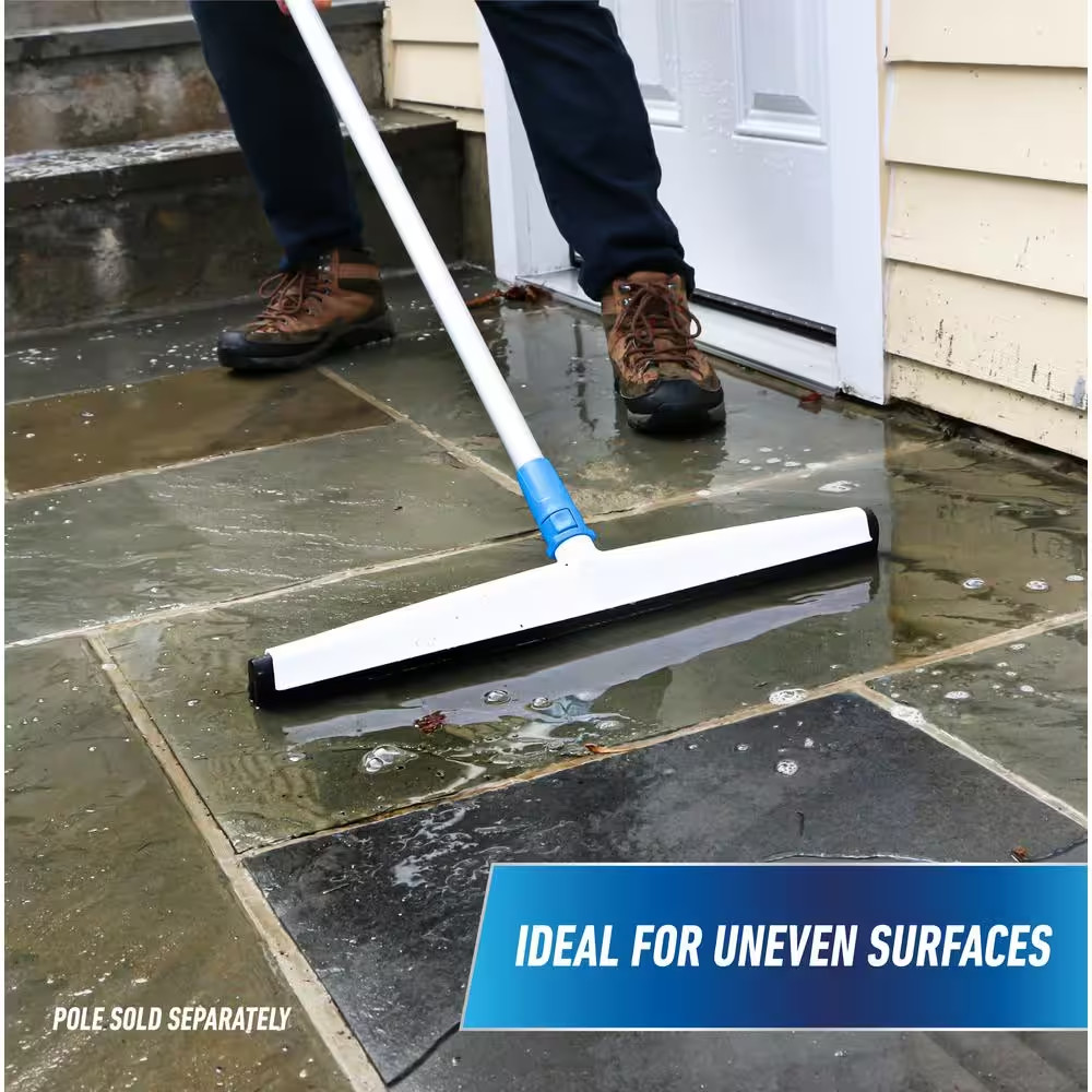 Lock-On 22 In. Foam Floor Squeegee