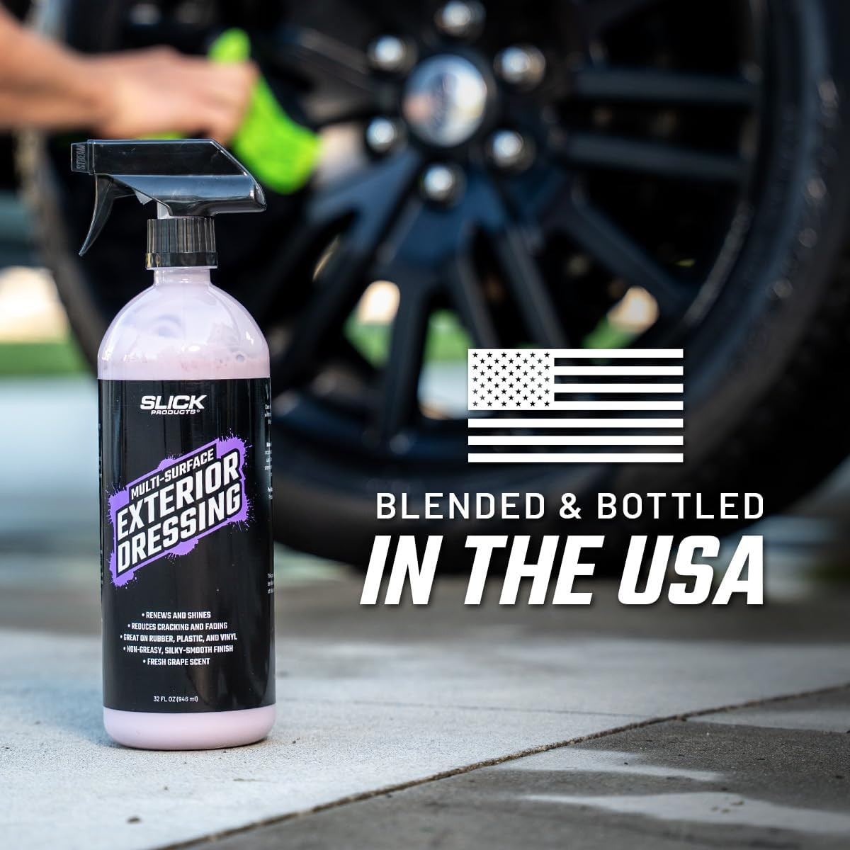 Multi-Surface Exterior Dressing – Restores, Protects & Shines Vinyl, Rubber & Pl