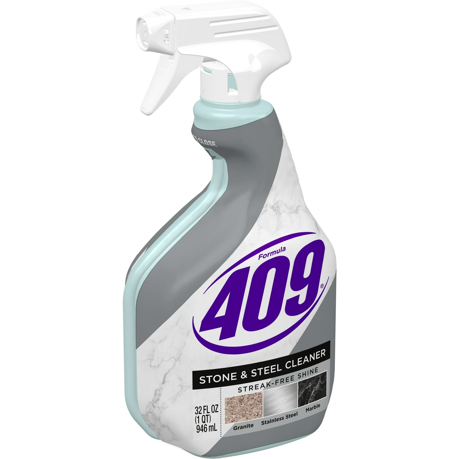 2 PACK Formula 409 Stone and Steel Cleaner, Spray Bottle, 32 Ounces