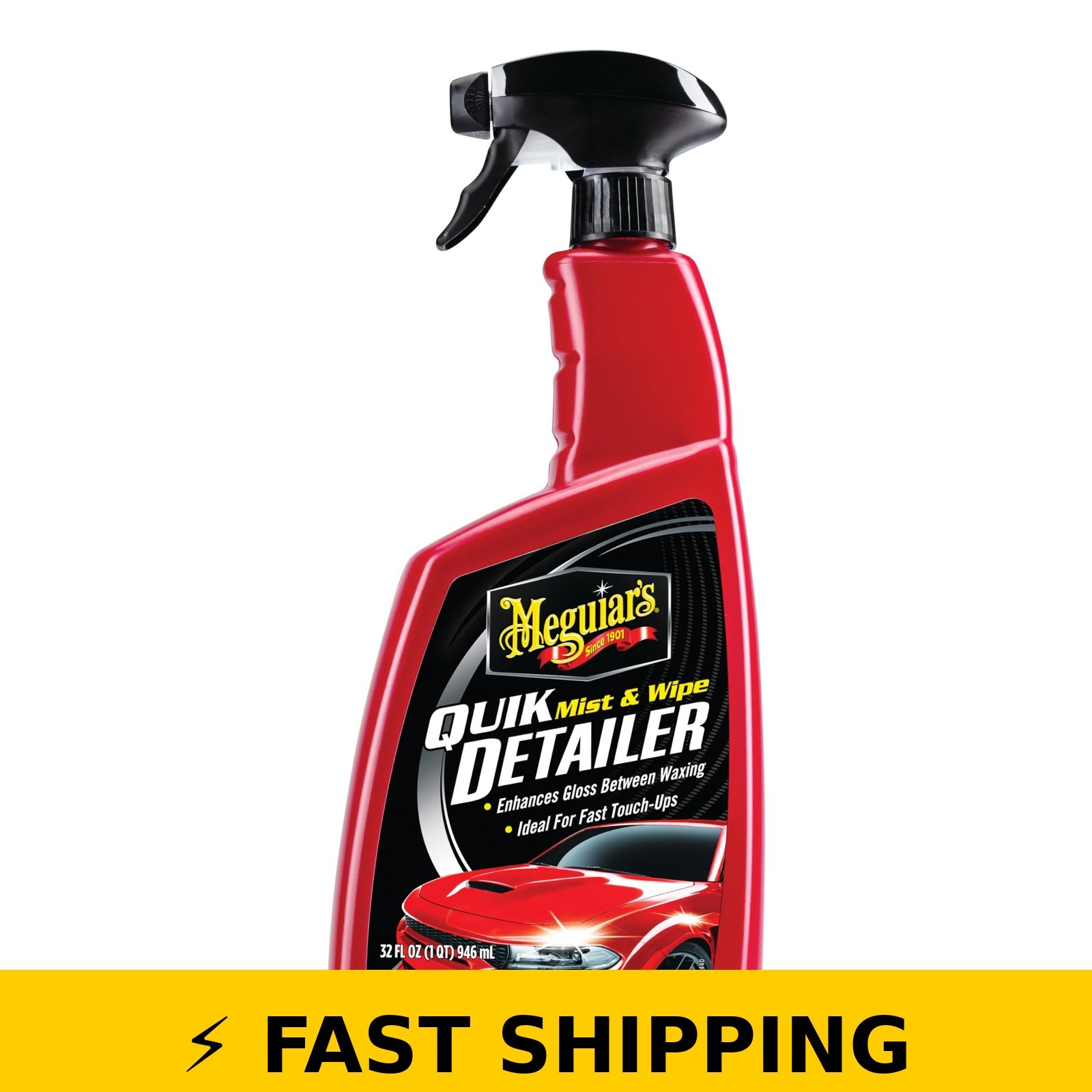 Meguiar’s Quik Detailer Spray 32 oz – Boost Shine & Protect Paint