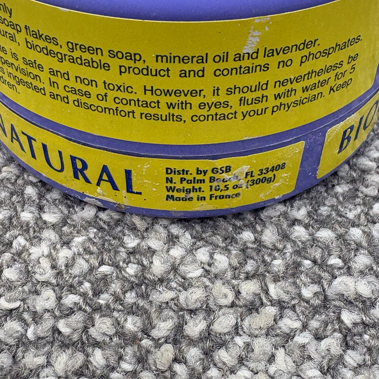 NEW Original Earth Brite Natural All Purpose Cleaner 10.5 Lavender 2 Ex Sponges