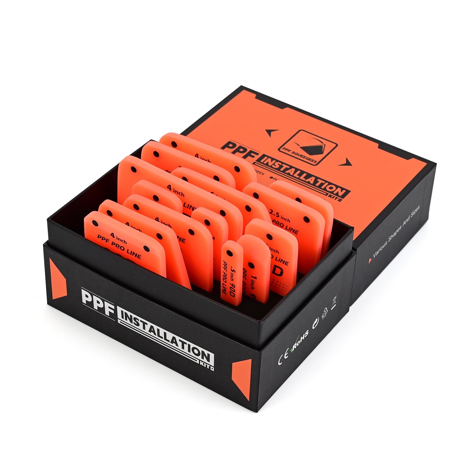14PCS PPF Squeegee in Various Shapes, Magnetic PPF Tools for The Front Bumper…