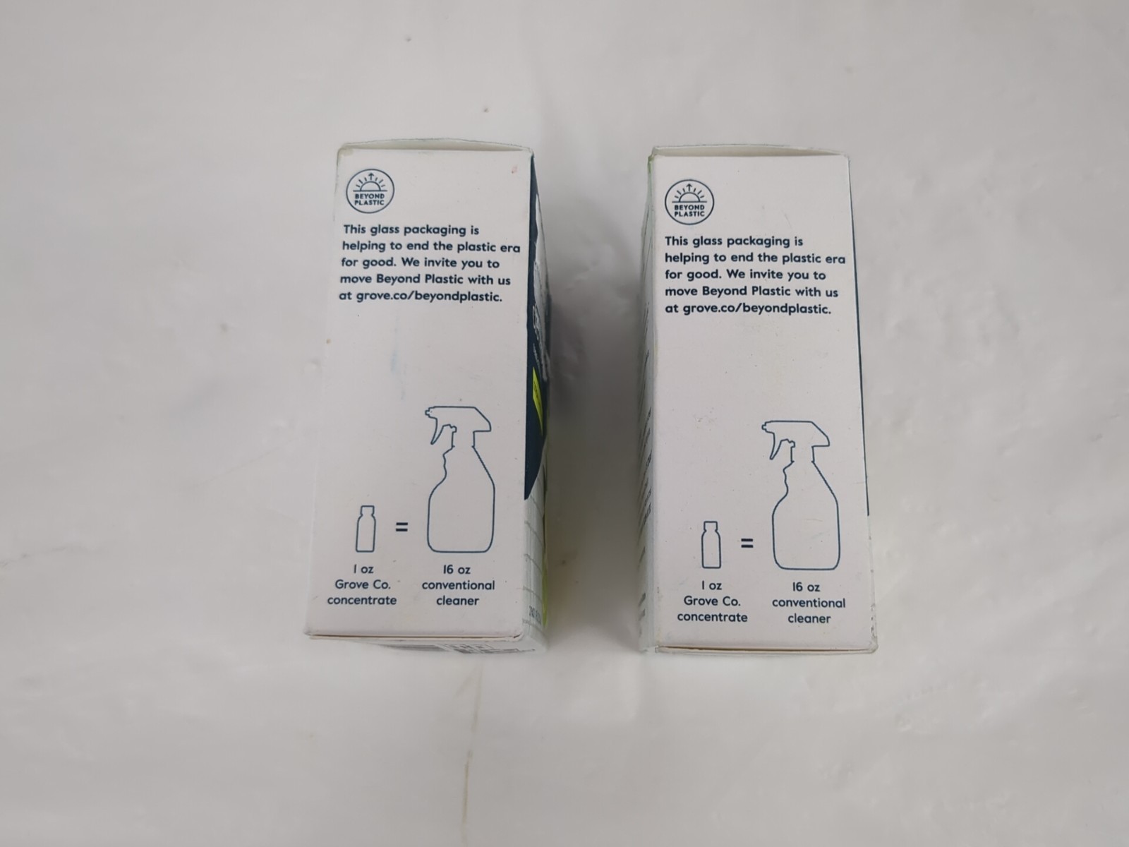 🆕 Grove Co. Tub & Tile Cleaner Concentrate Citron & White Rose 2 Pack 4 Bottles
