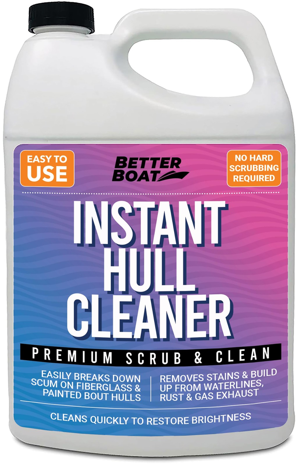 Fiberglass Boat Hull Cleaner, 1 Gallon MarineGrade Stain Remover & Restorer, …