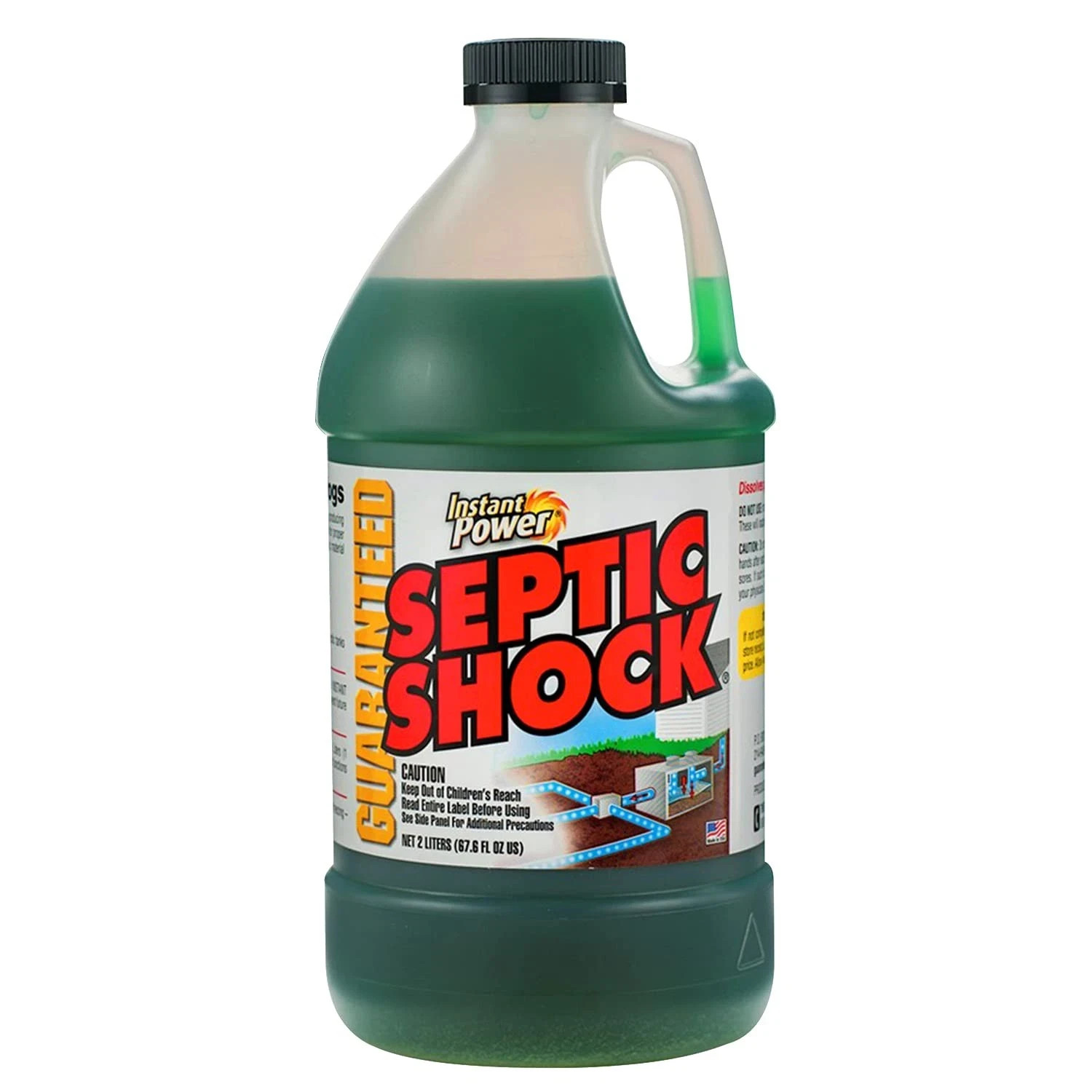 Instant Power Septic Shock – Septic Tank Treatment, Drain Cleaner Liquid Clog,,